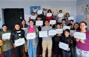 Training for the youth initiative group of the village Didinedzi - &quot;Women and youth in the peace movement: promoting the implementation of UN resolutions 1325 and 2250&quot;