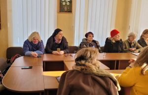 The first meeting of the year with the members of Kutaisi Women and Youth Clubd