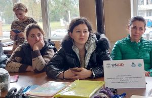 Meeting with the women and young initiative groups of the village village Didinedzi - Zugdidi municipality