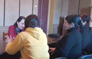 На очередной встрече Кутаисской женской инициативной группы
