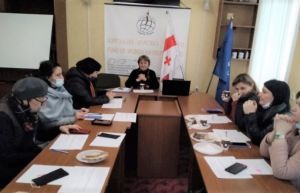 Meeting-consultation with Kutaisi IDP women initiative group