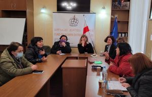 Information meeting with Kutaisi Women Initiative Group