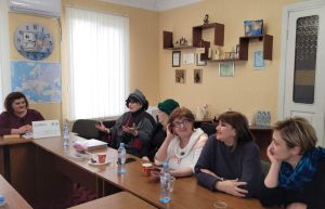 Декабрские информаценные встречи с членами женской инициативной группы и молодежного клуба Кутаиси