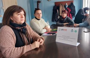 Meeting with Tsalenjikha Women Initiative Group