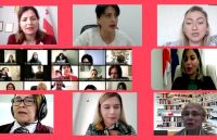 Public discussion at the Women's Found "Sukhumi"