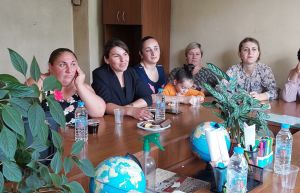 June meeting of the women initiative group of the village Pakhulani