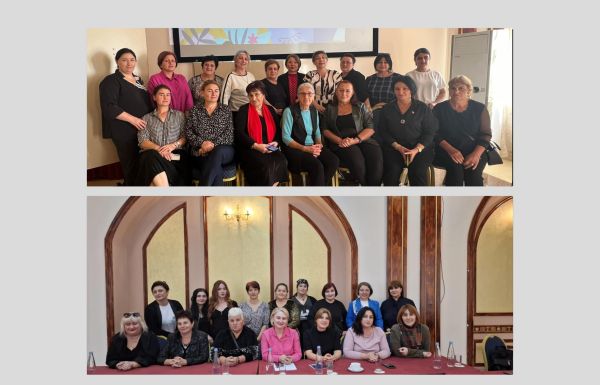 Training sessions with women leaders from Samegrelo and Imereti in Borjomi